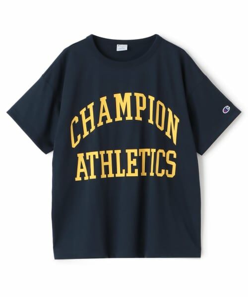 Lovetoxic / ラブトキシック Tシャツ | 【Campion/5メリット】ルーズTシャツ（紺）