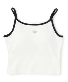 Lovetoxic / ラブトキシック キャミソール・チューブトップ | 【抗菌防臭】カップつきパイピングキャミソール