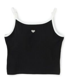 Lovetoxic / ラブトキシック キャミソール・チューブトップ | 【抗菌防臭】カップつきパイピングキャミソール