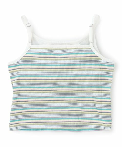 Lovetoxic / ラブトキシック キャミソール・チューブトップ | 【抗菌防臭】カップつきパイピングキャミソール | 詳細1