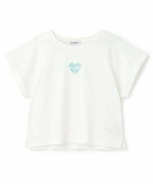 Lovetoxic / ラブトキシック Tシャツ | 【接触冷感】フラッペ半袖Tシャツ（オフ ホワイト）