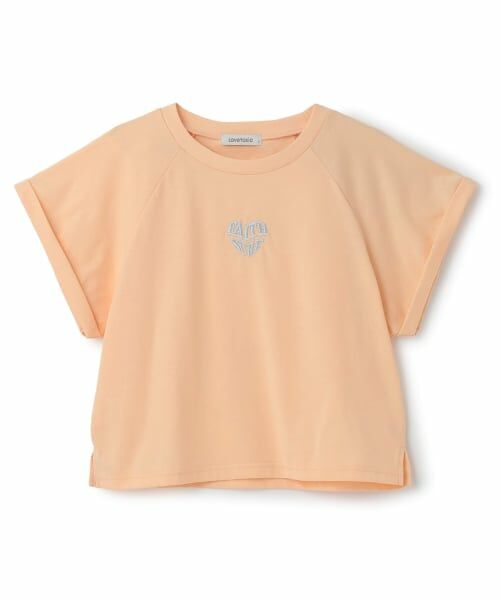 Lovetoxic / ラブトキシック Tシャツ | 【接触冷感】フラッペ半袖Tシャツ（オレンジ）