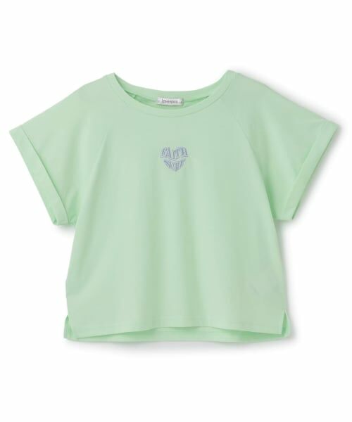 Lovetoxic / ラブトキシック Tシャツ | 【接触冷感】フラッペ半袖Tシャツ（ライト グリーン）