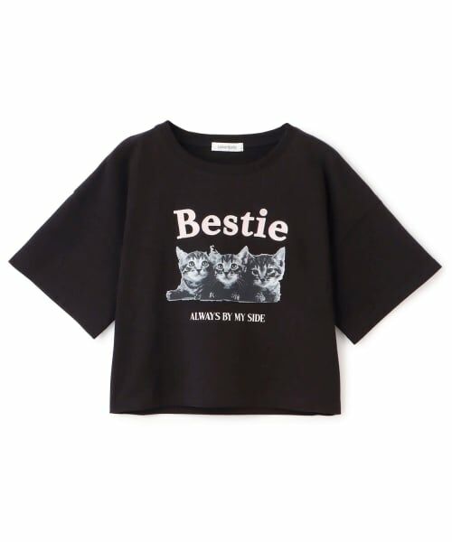 Lovetoxic / ラブトキシック Tシャツ | 【綿100%】キャットモチーフフォト半T | 詳細10