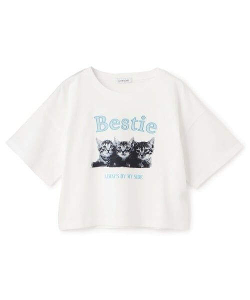 Lovetoxic / ラブトキシック Tシャツ | 【綿100%】キャットモチーフフォト半T | 詳細8