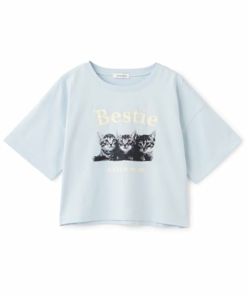 Lovetoxic / ラブトキシック Tシャツ | 【綿100%】キャットモチーフフォト半T | 詳細9