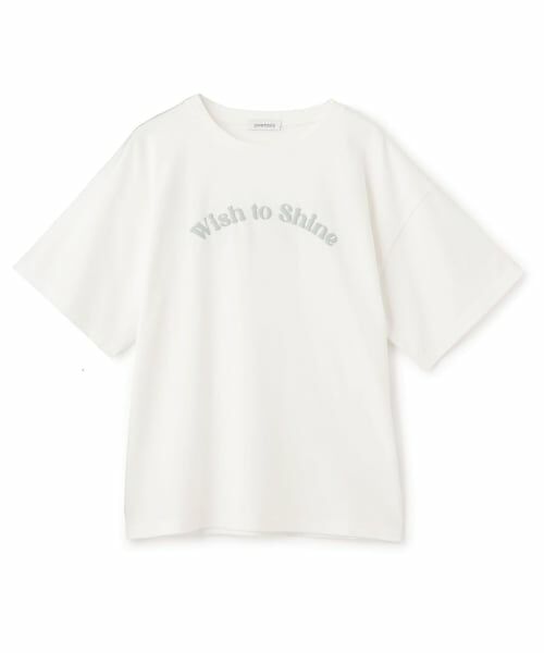 Lovetoxic / ラブトキシック Tシャツ | 【綿100%】羽モチーフ半T（オフ ホワイト）
