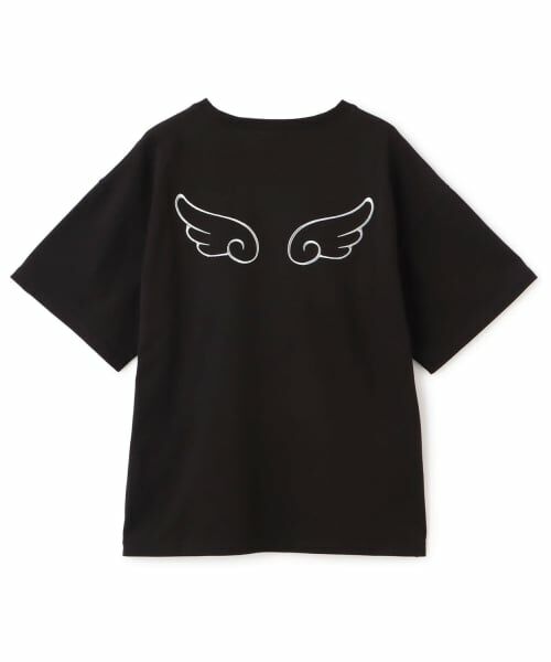 Lovetoxic / ラブトキシック Tシャツ | 【綿100%】羽モチーフ半T | 詳細1