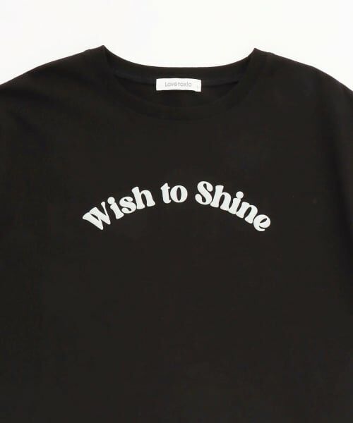 Lovetoxic / ラブトキシック Tシャツ | 【綿100%】羽モチーフ半T | 詳細12