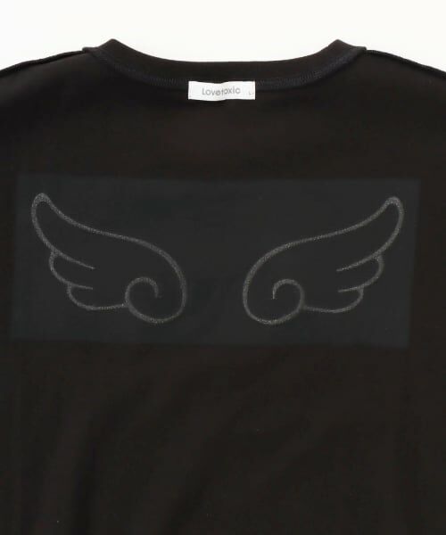 Lovetoxic / ラブトキシック Tシャツ | 【綿100%】羽モチーフ半T | 詳細15