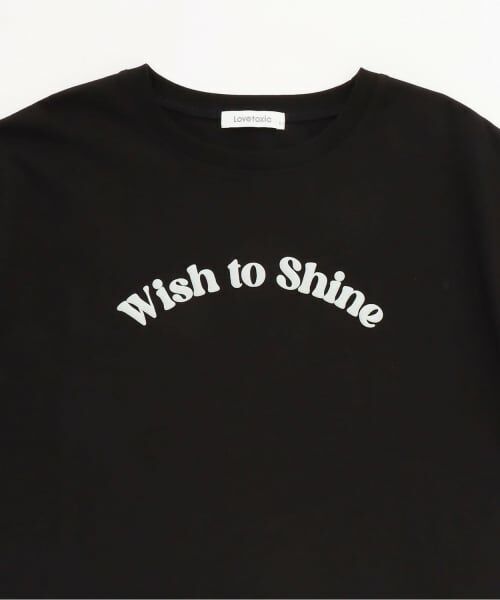 Lovetoxic / ラブトキシック Tシャツ | 【綿100%】羽モチーフ半T | 詳細2