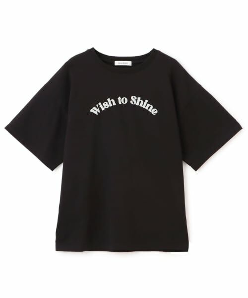 Lovetoxic / ラブトキシック Tシャツ | 【綿100%】羽モチーフ半T（黒）