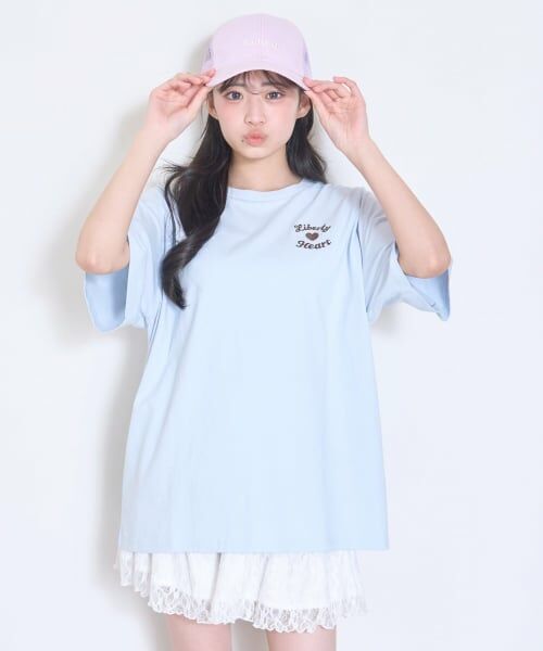 Lovetoxic / ラブトキシック Tシャツ | 【綿100%/GOODPRICE】プックリバックロゴルーズ半T | 詳細10