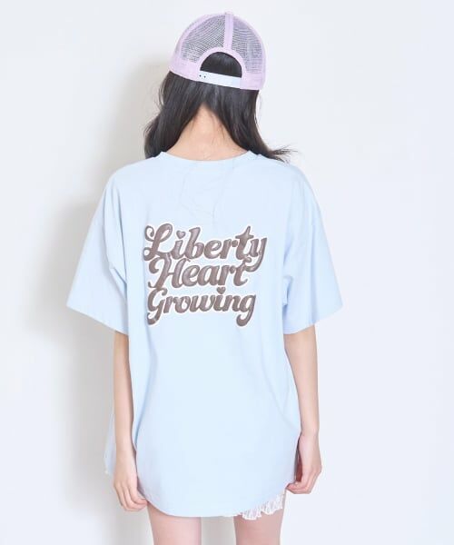 Lovetoxic / ラブトキシック Tシャツ | 【綿100%/GOODPRICE】プックリバックロゴルーズ半T | 詳細12