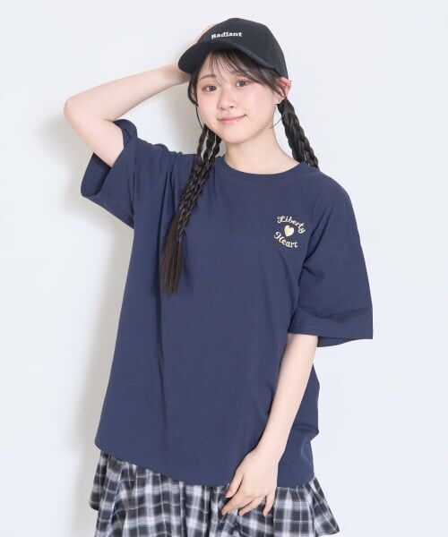 Lovetoxic / ラブトキシック Tシャツ | 【綿100%/GOODPRICE】プックリバックロゴルーズ半T | 詳細13