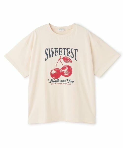 Lovetoxic / ラブトキシック Tシャツ | 【綿100%】アソートモチーフルーズ半T（黄）