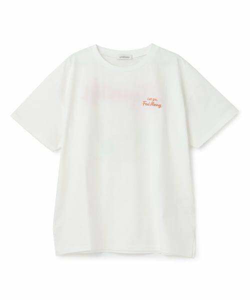 Lovetoxic / ラブトキシック Tシャツ | フードモチーフサガラルーズ半T（オフ ホワイト）