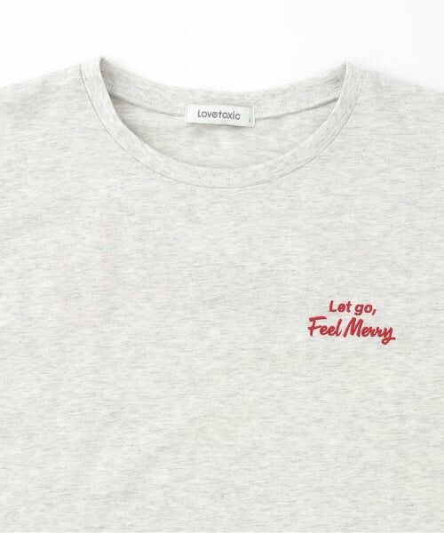 Lovetoxic / ラブトキシック Tシャツ | フードモチーフサガラルーズ半T | 詳細2