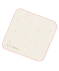 Lovetoxic / ラブトキシック タオル | ハート総柄ハンドタオル