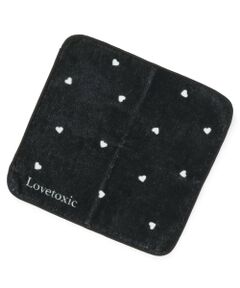 Lovetoxic / ラブトキシック タオル | ハート総柄ハンドタオル