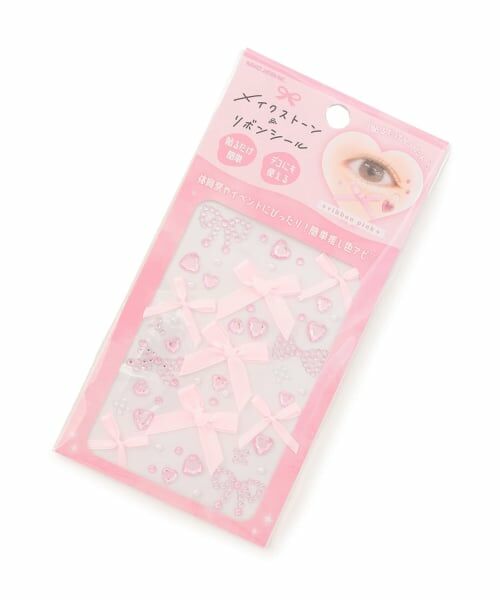 Lovetoxic / ラブトキシック その他コスメ | リボンメイクストーンシール（ピンク）