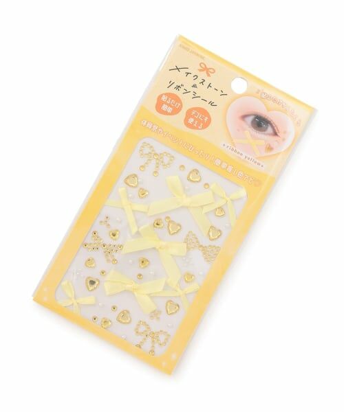 Lovetoxic / ラブトキシック その他コスメ | リボンメイクストーンシール（黄）