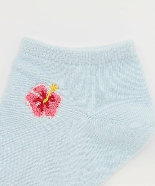 Lovetoxic / ラブトキシック ソックス | アソート夏刺しゅうスニーカー丈ソックス | 詳細1