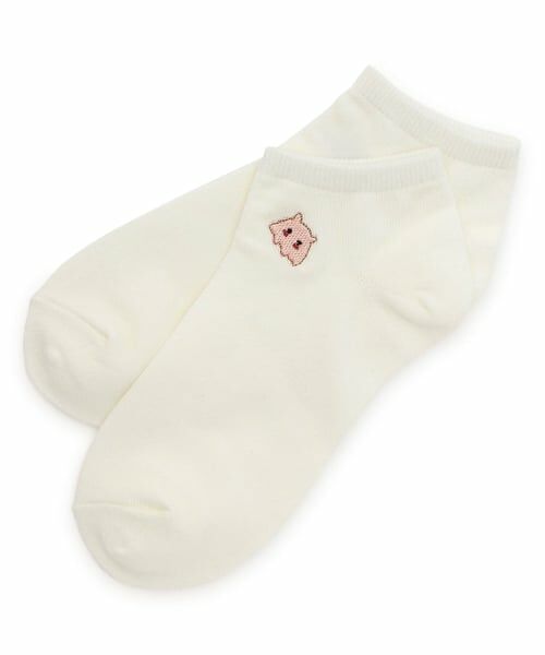 Lovetoxic / ラブトキシック ソックス | 海の生き物スニーカー丈ソックス（オフ ホワイト）