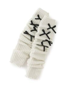 Lovetoxic / ラブトキシック レッグウォーマー | リボンつきレッグカバー