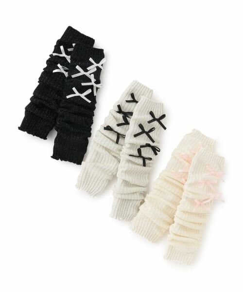 Lovetoxic / ラブトキシック レッグウォーマー | リボンつきレッグカバー | 詳細5