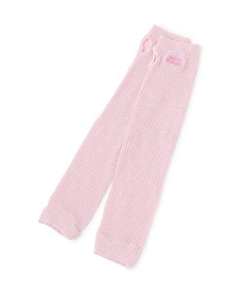 Lovetoxic / ラブトキシック 手袋 | カラーロゴUVアームカバー（ピンク）