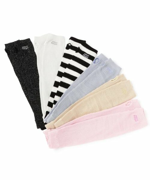 Lovetoxic / ラブトキシック 手袋 | カラーロゴUVアームカバー | 詳細4