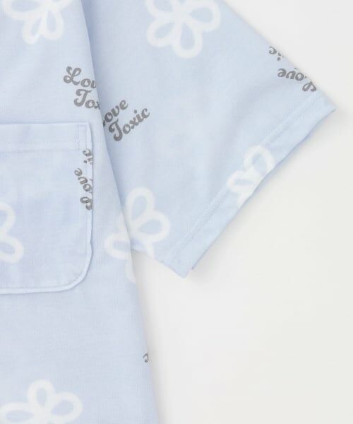 Lovetoxic / ラブトキシック ルームウェア | 【ルームウェア/パジャマ】半袖総柄シャツ&ショートパンツセット | 詳細10