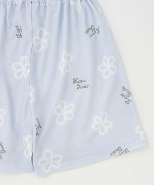 Lovetoxic / ラブトキシック ルームウェア | 【ルームウェア/パジャマ】半袖総柄シャツ&ショートパンツセット | 詳細13