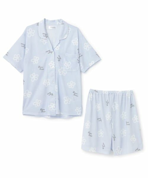 Lovetoxic / ラブトキシック ルームウェア | 【ルームウェア/パジャマ】半袖総柄シャツ&ショートパンツセット | 詳細7