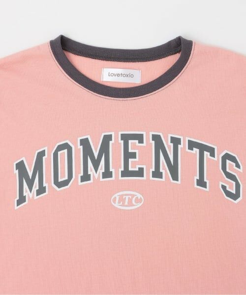 Lovetoxic / ラブトキシック ルームウェア | 半袖リンガーシャツショートパンツ | 詳細3