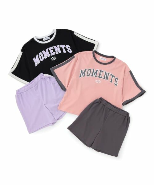 Lovetoxic / ラブトキシック ルームウェア | 半袖リンガーシャツショートパンツ | 詳細9