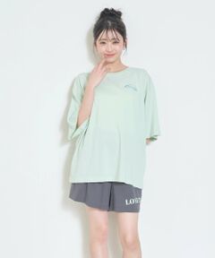 Lovetoxic / ラブトキシック ルームウェア | 【ルームウェア/パジャマ】半袖ロゴバックプリントTシャツ＆ショートパンツセット