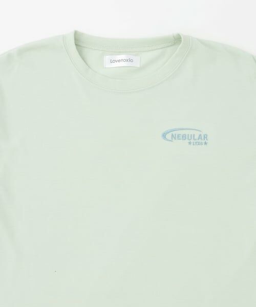 Lovetoxic / ラブトキシック ルームウェア | 【ルームウェア/パジャマ】半袖ロゴバックプリントTシャツ＆ショートパンツセット | 詳細13