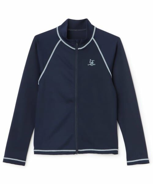 Lovetoxic / ラブトキシック 水着・スイムグッズ | ラブトキ 長袖フルジップラッシュ（紺）