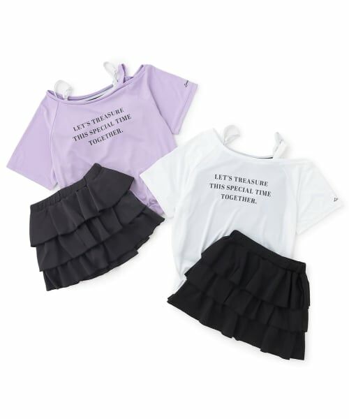 Lovetoxic / ラブトキシック 水着・スイムグッズ | ワンショルTシャツ3点セット | 詳細17