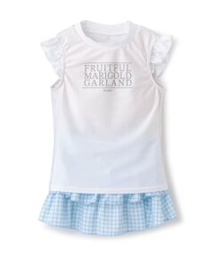 チェックスカート2点セット