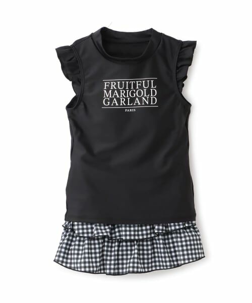 Lovetoxic / ラブトキシック 水着・スイムグッズ | チェックスカート2点セット(黒)