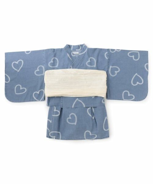 Lovetoxic / ラブトキシック 着物・浴衣・小物類 | デニムミニ2way浴衣（ブルー）