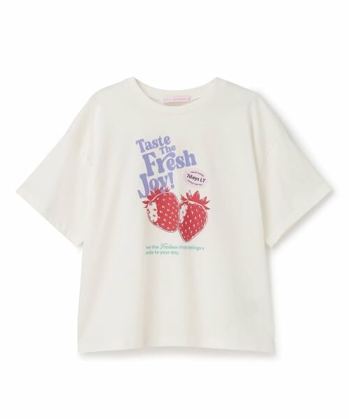 Lovetoxic / ラブトキシック Tシャツ | 【7days】フルーツTシャツ（オフ ホワイト）