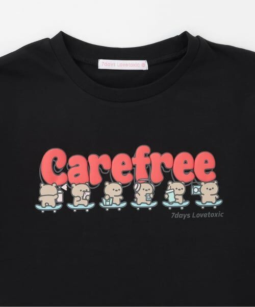 Lovetoxic / ラブトキシック Tシャツ | 【7days】クマロゴTシャツ | 詳細2