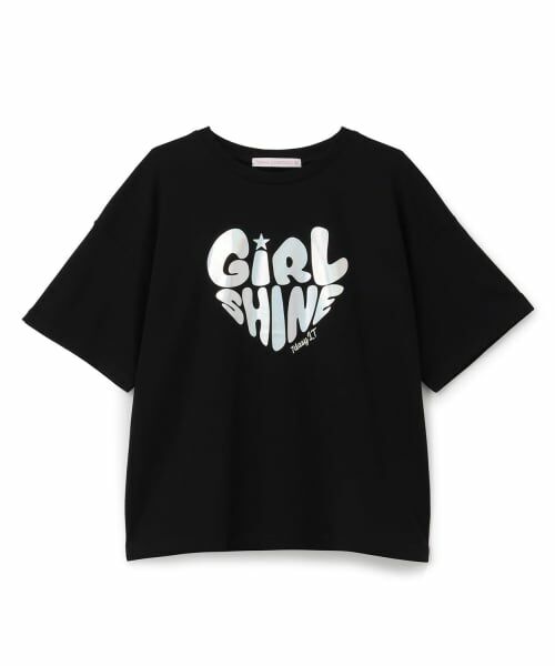 Lovetoxic / ラブトキシック Tシャツ | 【7days】シルバーロゴTシャツ（黒）