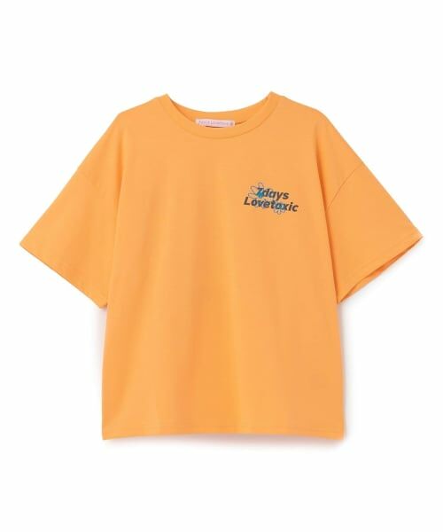 Lovetoxic / ラブトキシック Tシャツ | 【7days】ラクガキTシャツ（オレンジ）