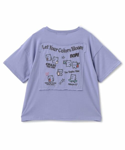 Lovetoxic / ラブトキシック Tシャツ | 【7days】クマモチーフ半袖Tシャツ | 詳細1