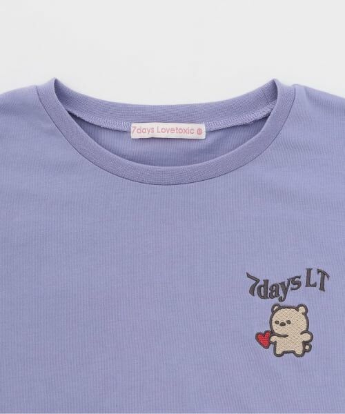 Lovetoxic / ラブトキシック Tシャツ | 【7days】クマモチーフ半袖Tシャツ | 詳細2